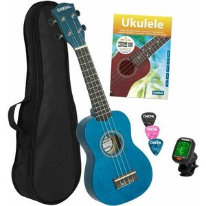 Cascha HH 3971 Szoprán ukulele Blue kép