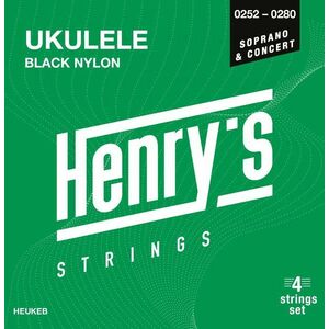 Henry's Strings Black Nylon kép
