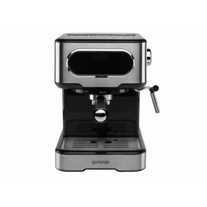 Gorenje ESCM15DBK presszó kávéfőző, fekete-ezüst kép