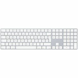 Apple Magic Vezeték Nélküli Keyboard számbillentyűzettel - Magyar - Fehér (MQ052MG/A) kép