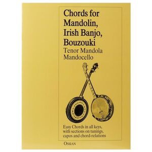 MS Chords For Mandolin, Irish Banjo, Bouzouki, Tenor Mandola, Mandocel kép