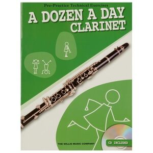 MS A Dozen A Day - Clarinet kép