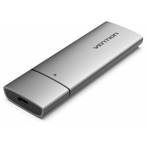 Vention M.2 NGFF SSD Enclosure (USB 3.1 Gen 2-C) Gray Aluminum Alloy Type kép