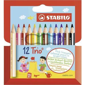 STABILO Trio, erős és rövid 12 db tok kép