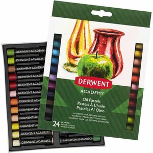 DERWENT Academy Oil Pastel Set 24 szín kép