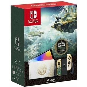 Nintendo Switch (OLED model) Zelda Tears of the Kingdom Edition kép
