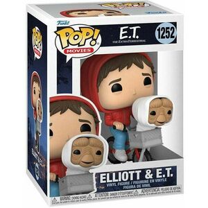 Funko POP! E.T. the Extra - Terrestrial - Elliot with E.T. in Bike Basket kép