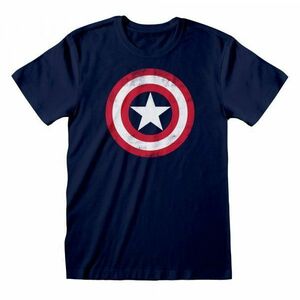 Captain America - Shield Distressed - póló kép