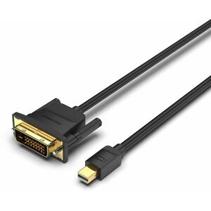 Vention Mini DP Male to DVI-D Male HD Cable 2m Black kép