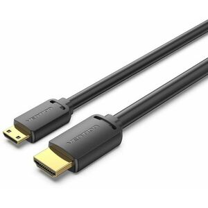 Vention HDMI-C Male to HDMI-A Male 4K HD Cable 1m Black kép