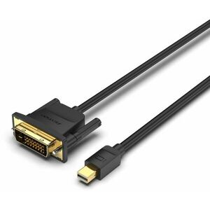 Vention Mini DP Male to DVI-D Male HD Cable 1m Black kép