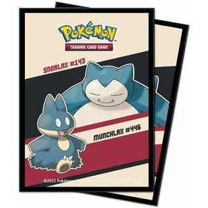 Pokémon UP: GS Snorlax Munchlax - Deck Protector Kártyaborító 65 db kép