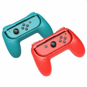 iPega gamepad Grip Nintendo Joy-Con vezérlők számára, kék/piros (2db) kép