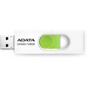 ADATA UV320 128GB, fehér-zöld kép