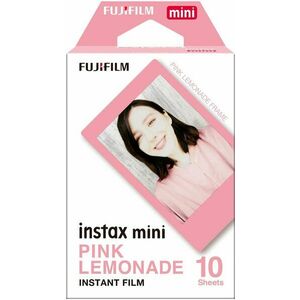 FujiFilm film Instax mini rózsaszín limonádé 10 db kép