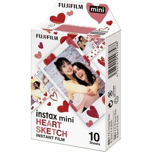FujiFilm film Instax mini Heart Sketch WW1 kép