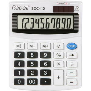 REBELL SDC 410 számológép kép