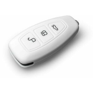 Ochranné silikonové pouzdro na klíč pro Ford bez vystřelovacího klíče, barva bílá kép