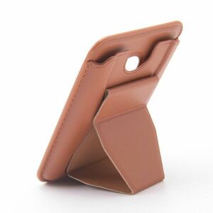 ChoeTech 2-in-1 Magnetic wallet card for new iPhone 12/13/14 dark brown kép