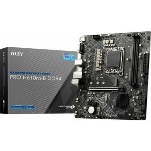 MSI PRO H610M-B DDR4 kép