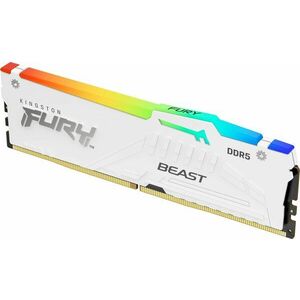 Kingston FURY 16GB DDR5 5600MHz CL36 Beast White RGB EXPO kép