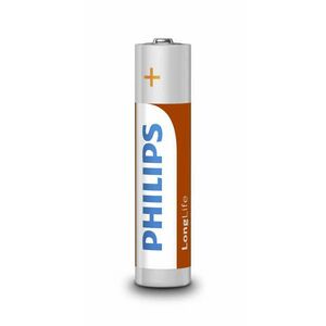 Philips LongLife R03L4B/10 háztartási elem Egyszer használatos el... kép