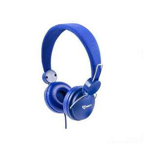Sbox HS-736BL 20 Hz - 20 KHz, Jack 3.5mm, kék fejhallgató kép