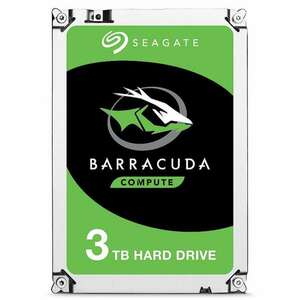 Seagate BarraCuda Compute 3.5'' 3TB SATAIII 5400RPM 256MB belső m... kép