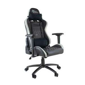 White Shark Nitro GT max. 150kg fekete-fehér műbőr gamer szék kép