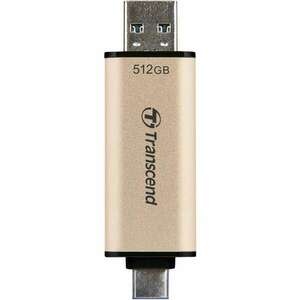 Transcend JetFlash 930C 512GB USB-C/USB 3.2 Gen1 420/400MB/s feke... kép