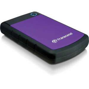 Transcend StoreJet 25 H3P USB 3.0, 1TB, 2.5'', fekete-lila külső HDD kép