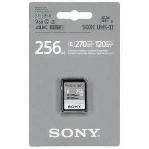 Sony SF-E256 256 GB SDXC UHS-II Class 10 memóriakártya kép