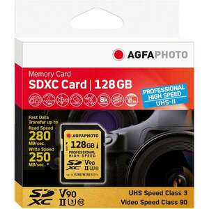 AgfaPhoto 10622 128 GB MicroSDXC UHS-II Class 10 memóriakártya kép