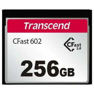 Transcend TS256GCFX602 256 GB CFast 2.0 memóriakártya kép
