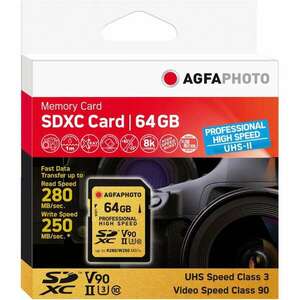 AgfaPhoto 10621 memóriakártya 64 GB MicroSDXC UHS-I Class 10 kép