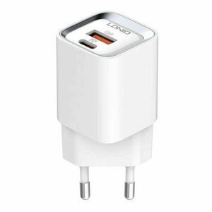 LDNIO A2318C USB, USB-C 20W Wall charger + microUSB Cable kép