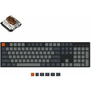Keychron K5 Ultra-Slim Low Profile Hot-Swappable Brown Switch - US kép