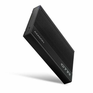 AXAGON EE25-GTR, RIBBED box 2.5" HDD/SSD, USB-C 10 Gbps kép