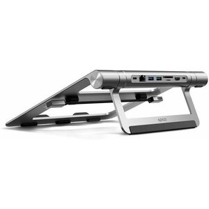 Epico 8 az 1-ben USB-C hub laptop-állvánnyal kép
