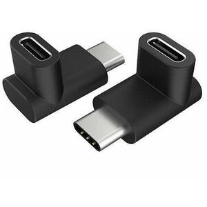 AKASA 90° USB 3.1 Gen2 Type-C - Type-C adapter, 2 pack kép