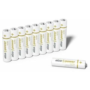 AlzaPower Ultra Alkaline LR03 (AAA) 10db ökocsomagban kép