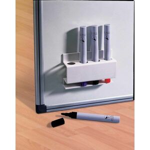 NOBO Magnetic Pen Holder, szögletes, fehér kép