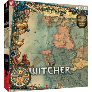 The Witcher 3 - The Northern Kingdoms - Puzzle kép