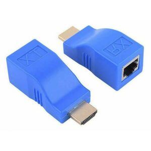 HDMI hosszabbító adapter, Cat6/6e UTP Ethernet kábelen keresztül, ... kép