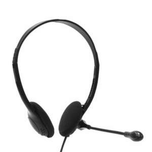 Vezetékes fejhallgató Basic PCH1, MiKrofon, Vezetékes vezérlés, U... kép