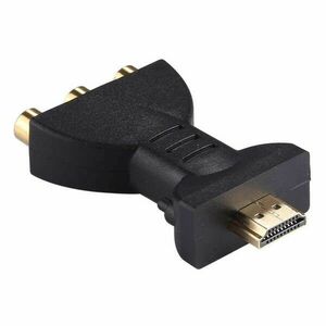 HDMI - 3xRCA átalakító, fekete kép