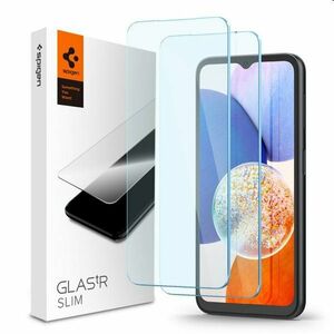 Spigen Glass tR Slim edzett üveg Samsung Galaxy A14 5G számára, 2 darab kép