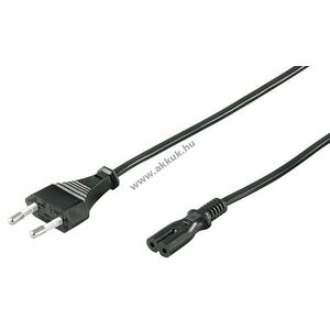 Helyettesíítő hálózati kábel Microsoft Xbox One S -kéteres - 1, 5m fekete kép