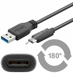 Goobay USB superspeed kábel 3.1 USB-C -> USB 3.0 A csatlakozó - 1m kép