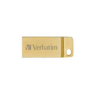 VERBATIM Pendrive, 32GB, USB 3.2, VERBATIM "Executive Metal", arany kép